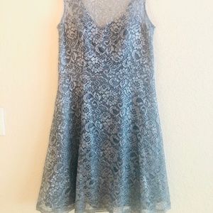 David's Bridal Robin's Egg Blue Bridesmaid Dress